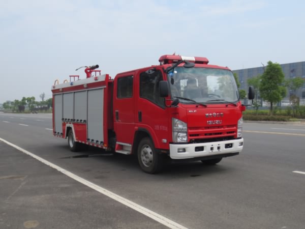 江特牌JDF5100GXFPM30/Q型泡沫消防車