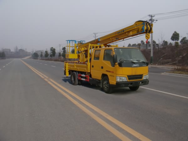 江鈴13.5米高空作業(yè)車(chē)（雙排 黃牌）